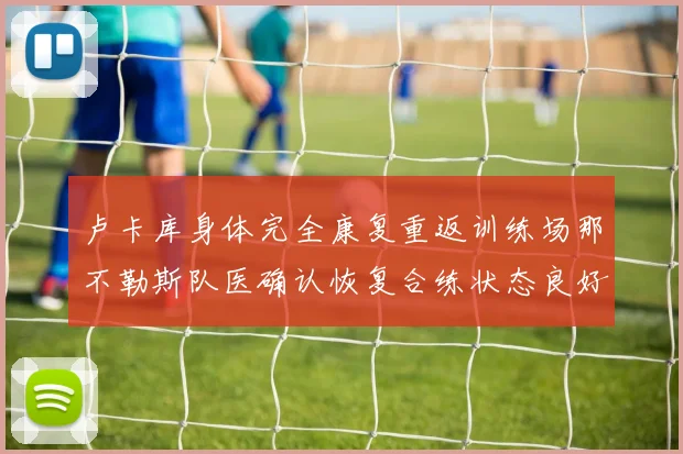 卢卡库身体完全康复重返训练场那不勒斯队医确认恢复合练状态良好