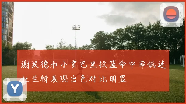 谢泼德和小贾巴里投篮命中率低迷杜兰特表现出色对比明显